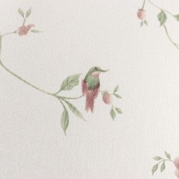 Papel de Parede Floral Vinho e Verde Vinilico Lavável+ Cola para Aplicação - 4