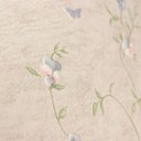 Ver imagem 3 de Papel de Parede Floral Azul e Bege Vinilico Lavável+ Cola para Aplicação