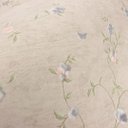 Ver imagem 2 de Papel de Parede Floral Azul e Bege Vinilico Lavável+ Cola para Aplicação