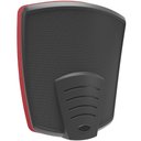 Ver mais imagens de Cadeira de Escritório Diretor Office Base Giratória Preto Alta Flexi P03 Vinil Vermelho - Lyam Lyam 