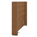 Ver mais imagens de Cabeceira Cama Box King 195cm Pisa e Recamier Neville P02 Sintético Caramelo - Mpozenato