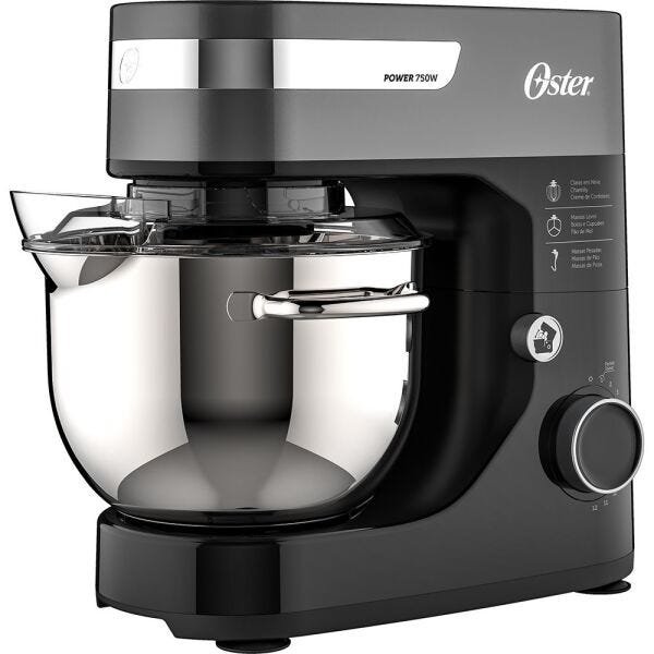 Batedeira Planetária Oster Preta 750w Bowl Inox 127v Obat651-127 é boa?