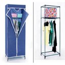Ver imagem 5 de Guarda Roupa Portátil com Arara e Prateleiras
