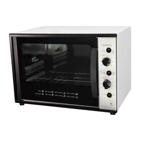 Forno Elétrico Fogatti Smart 60 Litros Branco - 110v