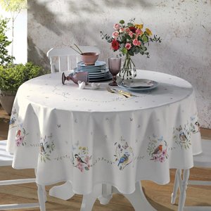 Toalha Mesa Redonda Döhler Clean Renova Jardim 8 Lugares