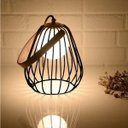 Ver imagem 2 de Luminária de Mesa Abajur de Metal Lamp 22cmx18cm Bella Iluminação