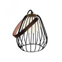 Ver imagem 1 de Luminária de Mesa Abajur de Metal Lamp 22cmx18cm Bella Iluminação