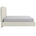 Ver mais imagens de Cama Queen Flutuante com Cabeceira 160cm Aura W01 Linho Cru - Lyam Decor