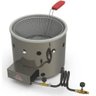 Tacho Fritadeira a Gás Cesto Profissional Progas 3l em Aço Inox - 2