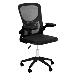Cadeira Escritório Rodizio Office Base Preta Bytes