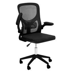 Cadeira Escritório Rodizio Office Base Preta Bytes - 2