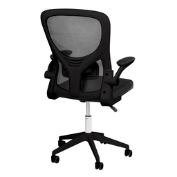 Cadeira Escritório Rodizio Office Base Preta Bytes - 5