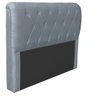 Cabeceira Casal Queen Cama Box Estofada Cristal 160 Cm Veludo - 4