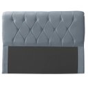 Ver imagem 1 de Cabeceira Casal Queen Cama Box Estofada Cristal 160 Cm Veludo