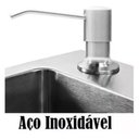Ver imagem 5 de Dispenser Dosador Embutir Kit 18 Unidades Sabonete Liquido Sabao Detergente Cozinha Pia Banheiro