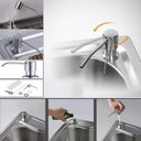 Ver imagem 7 de Dispenser Dosador Embutir Kit 18 Unidades Sabonete Liquido Sabao Detergente Cozinha Pia Banheiro