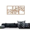 Quadro Decorativo Notas Musicais 3mm Vazado - Mdf:Mdf - 4