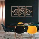 Ver imagem 3 de Quadro Decorativo Flor de Lótus 3mm Vazado - Mdf:Mdf