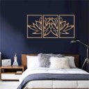 Ver imagem 4 de Quadro Decorativo Flor de Lótus 3mm Vazado - Mdf:Mdf