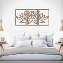 Ver imagem 5 de Quadro Decorativo Flor de Lótus 3mm Vazado - Mdf:Mdf