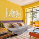 Ver imagem 3 de Quadro Decorativo Flor de Lótus 3mm Vazado - Mdf:Branco