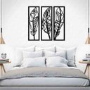 Ver imagem 5 de Quadro Decorativo Penas 3mm Vazado - Mdf:Preto