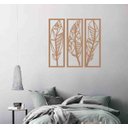 Ver imagem 3 de Quadro Decorativo Penas 3mm Vazado - Mdf:Mdf