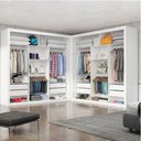 Ver imagem 7 de Closet Casal Premium Clarice 8 Gavetas Carioca Móveis Branco