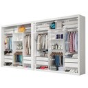Ver imagem 3 de Closet Casal Premium Clarice 8 Gavetas Carioca Móveis Branco