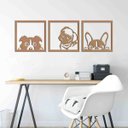 Ver imagem 1 de Quadro Decorativo Chacorros 3mm Vazado - Mdf:Mdf