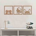 Ver imagem 2 de Quadro Decorativo Chacorros 3mm Vazado - Mdf:Mdf