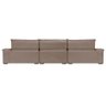 Sofá Retrátil e Reclinável 4,15m Molas Ensacadas Cama inBox Big Space com Bordado 3D Velusoft - 6