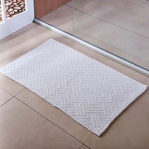 Tapete 50x80cm Delhi Des.003 - Niazitex Branco