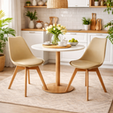 Ver imagem 1 de Cadeira 136S Saarinen Wood Nude Kit 2 Uni