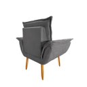 Ver imagem 3 de Kit 3 Poltronas Opala GatMagazine-Suede Grafite