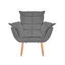 Ver imagem 2 de Kit 3 Poltronas Opala GatMagazine-Suede Grafite
