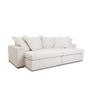 Ver imagem 3 de Sofá Monet - Linho Queens Off White