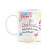 Caneca Floral Professor - o Significado de Professora - 1