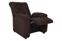 Ver imagem 4 de Poltrona Reclinável Mx61 Onix Suede Marrom B 256 - Matrix