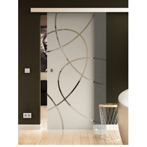 Adesivo Jateado Para Portas, Janelas e Box de Vidro Ads072 Mitsui 210x100 cm