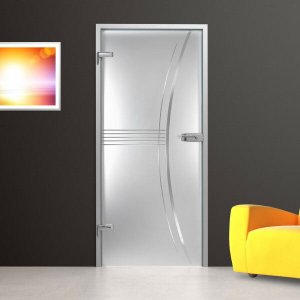 Adesivo Jateado Para Portas, Janelas e Box de Vidro Ads069 Mitsui 210x100 cm