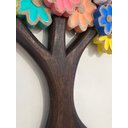 Ver imagem 3 de Árvore Decorativa de Madeira Artesanal Colorida