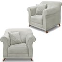 Ver imagem 1 de Kit 2 Poltronas Decorativas Retro Polo Veludo 2223 Ezz