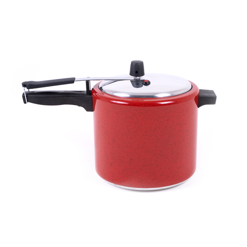 Panela De Pressão 7 Litros Alumínio - Vermelho