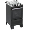 Ver imagem 1 de Fogão 4 Bocas Atlas Agile com Mesa Inox:Preto