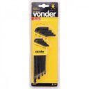 Ver imagem 2 de Jogo de chaves allen 1/16" a 3/8" abauladas com 12 peças Vonder