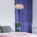 Ver imagem 2 de Lustre Pendente de Cristal Bells 16,5cmx40cm Bella Iluminação