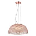 Ver imagem 1 de Lustre Pendente de Cristal Bells 16,5cmx40cm Bella Iluminação