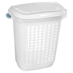 CESTO TELADO RETANGULAR 46L 12894600 TRANSP - PLASVALE - 1 CESTO TELADO RETANGULAR 46L 12894600 TRANSP - PLASVALE - 1