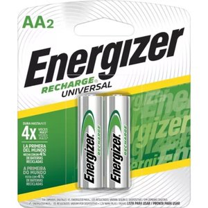 Pilha Recarregável Energizer Aaa com 2.un